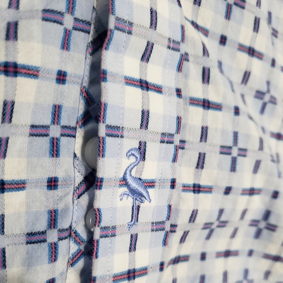 Men’s Tailorbyrd long sleeve cotton button down shirt size XLarge - Picture 3 of 3